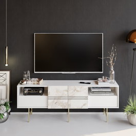 Hanah Home Soporte para TV Derin - Blanco